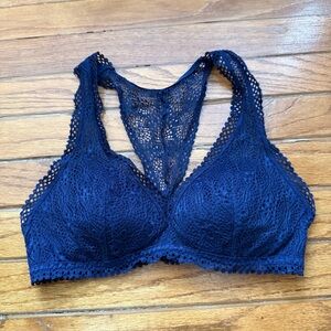Victoria's Secret Navy Lace Bralette